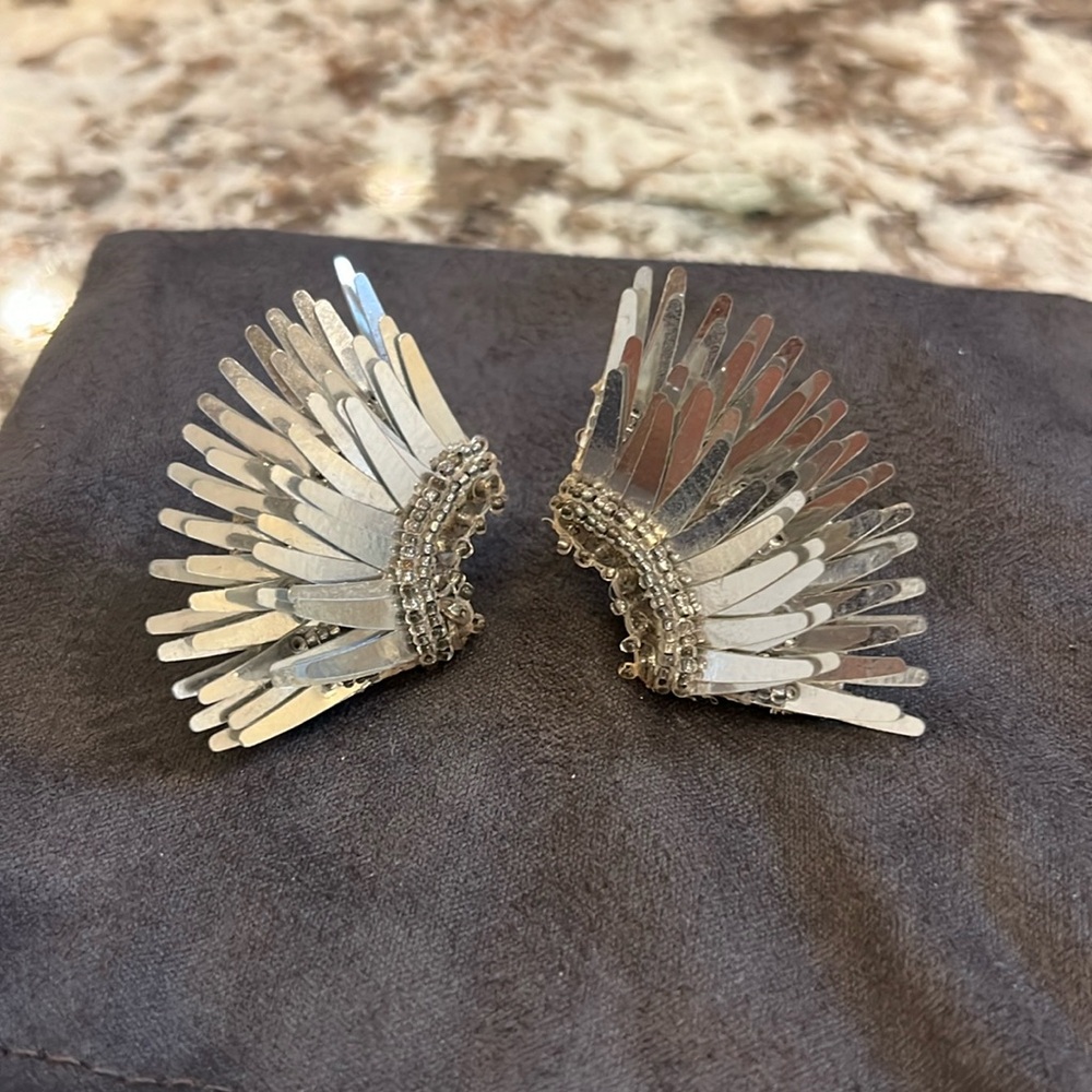 Mini Madeline Earrings in silver